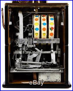Rol-A-Top -Gorgeous 1930s Gold Plated 10c Slot Machine