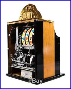 Rol-A-Top -Gorgeous 1930s Gold Plated 10c Slot Machine