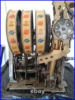 SLOT MACHINE PACE 25 cent ROCKET SLUGPROOF BELL