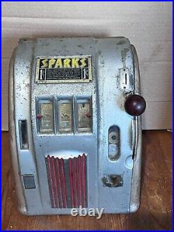 SPARKS 1 cent trade stimulator / gum ball machine