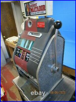 Sega Money Matador Berkeley Jackpot Penny Antique Slot Machine Mills