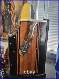 Slot Machine 10cent Watling Rol-A-Top Slot machine Completely restored