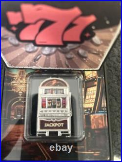 Slot Machine 1oz Silver Coin