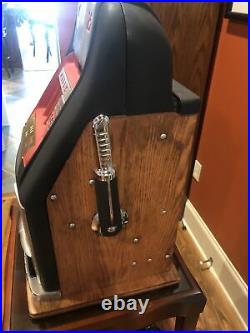 Slot Machine 777 Mills 25c BELL Antique 1940s High Top