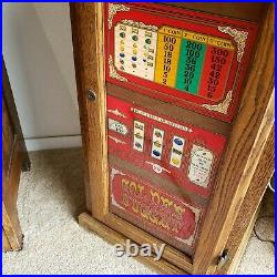 Slot Machine Antique Harvey's One Dollar Great Condition And Beautiful