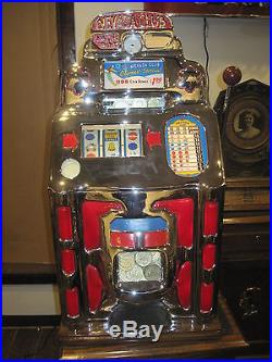 Slot Machine Antique Jennings Dollar Nevada Club coin op