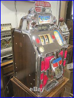 Slot Machine Antique Jennings Dollar Nevada Club coin op