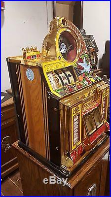 Slot Machine Antique Watling Rol A Top Bird of Pardise Coin op