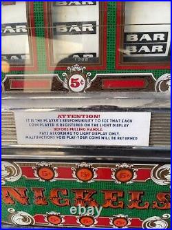 Slot Machine BALLY 5 Cent Nickel