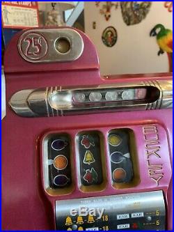 Slot Machine Buckley 25 Cents Vintage Slot Machine Truly Very Well Cared