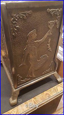 Slot Machine Caille Silver Cup Cast Iron coin op