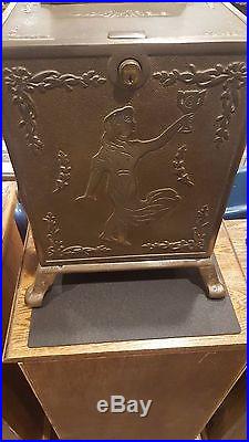 Slot Machine Caille Silver Cup Cast Iron coin op
