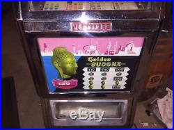 Slot Machine Jennings Golden Buddha Galaxy 1 Cent Coin Op Gambling Casino