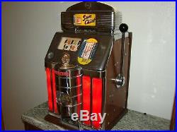 Slot Machine Jennings Sun Chief 10 Cent Tic Tac Toe Slot Machine