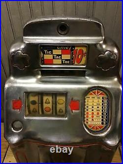 Slot Machine Jennings Sun Chief 5 Cent Tic Tac Toe Slot Machine