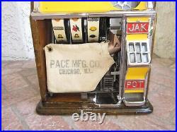 Slot Machine Pace Bantam Jak-pot 1929 Very Nice Condition Beautiful Antique