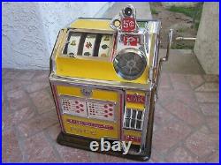 Slot Machine Pace Bantam Jak-pot 1929 Very Nice Condition Beautiful Antique