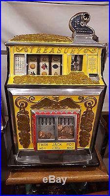 Slot Machine Watling Treasury coin op vending casino penny