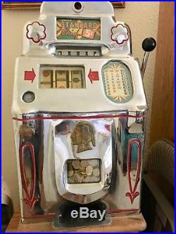 Slot Machine vintage Jennings chief. 5 cent play
