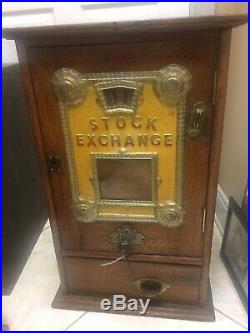 Stock Exchange Rare Gambler Coin-op Device Rare Stock Exchange Machine