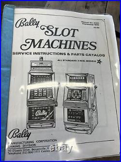 Super rare Bally Slot machine El Rancho Hotel Las Vegas. 25 Working