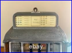 Superior 5 cent slot machine, Caille 1933