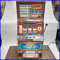 Takasago PSL-100 Thunder Sevens Vintage Antique Slot Coin Machine Game Parts