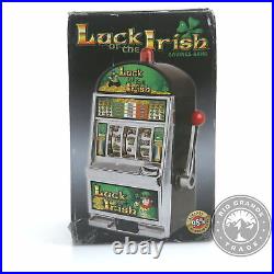 Trademark Poker Luck of The Irish Slot Machine 10-41447 Black 15 OPEN BOX