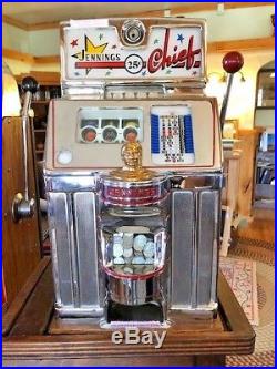 Trio of Vintage Slot Machines