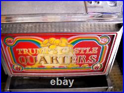 Trump's Castle 25 cent slot machine Very Cool Trump Item Needs Minor Repair