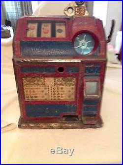 Vintage Pace Jak Pot Nickel Slot Machine