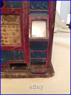 Vintage Pace Jak Pot Nickel Slot Machine