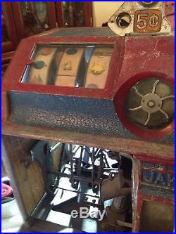 Vintage Pace Jak Pot Nickel Slot Machine