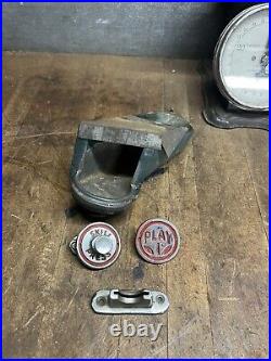 VTG Old Fair Play Mills Coin Slot Machine Catcher Skill Press Play Buttons Parts