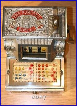 Very Rare 25 Cent Mills Puritan Trade Stimulator Machine