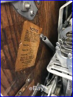Vintage $0.05 Mills Fok Slot Machine Restored