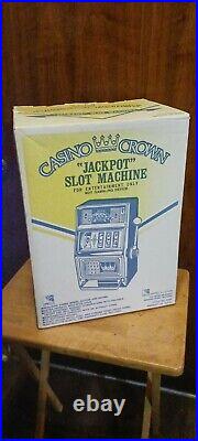 Vintage 16 Casino Crown Tabletop Slot Machine Waco Products Corporation
