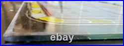 Vintage 1940's Bally Reserve Slot Machine Game 2- Glass Panels Only Art Read