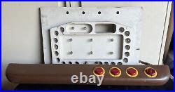 Vintage 1940's Bally Reserve Slot Machine Game Light Assembly & Button Assembly