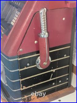 Vintage 1947 Mills High Top 25 Cent Slot Machine Clean Original Low Mileage Slot