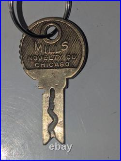 Vintage 1947 Mills High Top 25 Cent Slot Machine Clean Original Low Mileage Slot