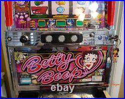 Vintage 2002 Japanese Pachislo Betty Boop Slot Machine by Sammy Work & Coins