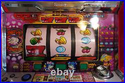 Vintage 2002 Japanese Pachislo Betty Boop Slot Machine by Sammy Work & Coins