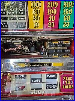 Vintage 25 cent slot machine