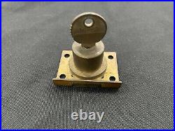 Vintage Antique Original Mills Slot Machine Matching Lock and Key #B98572