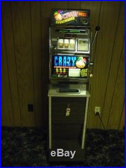 Vintage Aristocrat Mayfair Crazy Joker 10-Cent Slot Machine $500