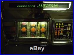 Vintage Aristocrat Mayfair Crazy Joker 10-Cent Slot Machine $500