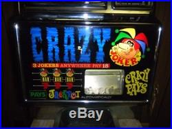 Vintage Aristocrat Mayfair Crazy Joker 10-Cent Slot Machine $500