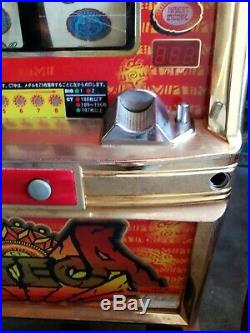Vintage Azteca Japan Slot Machine Full Size Local Pickup Only