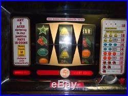 Vintage Bally Big Apple 5-Cent Slot Machine $500